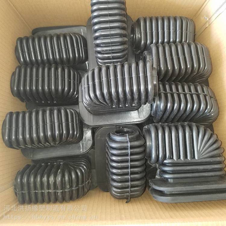 錐形橡膠防塵套 波紋橡膠護套 塔型橡膠護套 非標(biāo)橡膠伸縮套定制